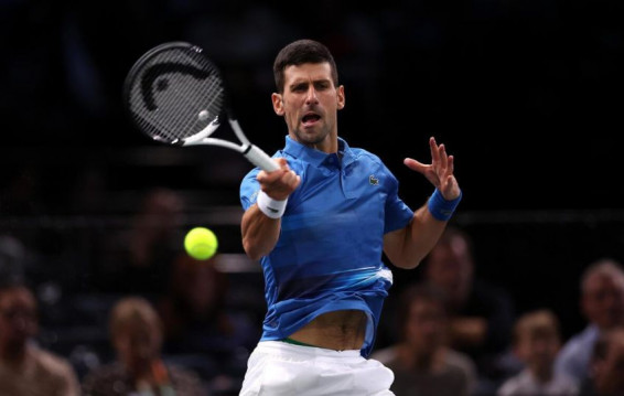 Paris Masters: Novak Djokovic beats Maxime Cressy in straight sets
