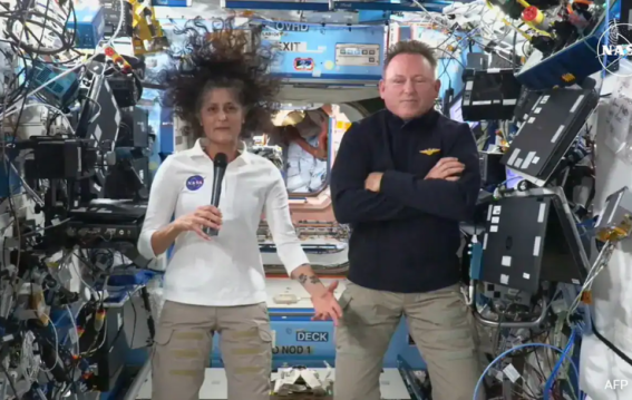NASA Astronauts Sunita Williams and Butch Wilmore Begin Return to Earth