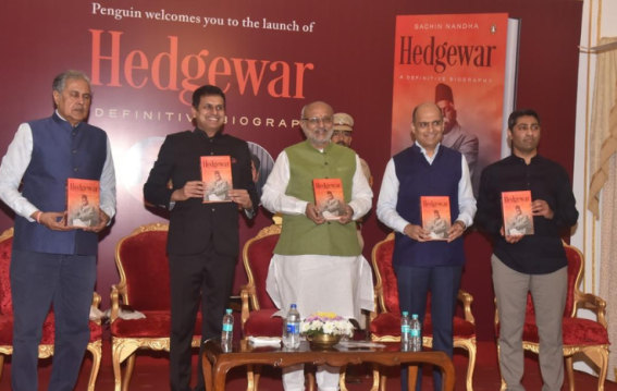 Maharashtra Governor C.P. Radhakrishnan Emphasizes Unity at Hedgewar Biography Launch