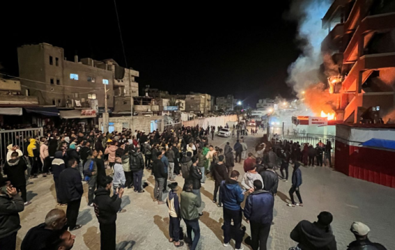 Israel Strikes Gaza’s Nasser Hospital, Casualties Reported