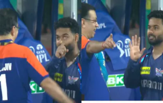 Remember?  Shades of the KL Rahul moment when Sanjiv Goenka confronts Rishabh Pant