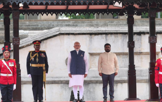 PM Modi Receives Historic Welcome in Sri Lanka, Set to Sign Key Bilateral Agreements