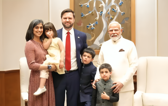 JD Vance’s India Visit: Diplomatic Talks and Fashion Highlights with Family
