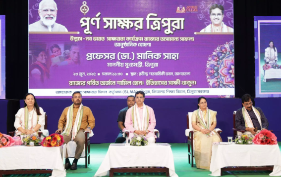 Tripura Becomes India’s Third Fully Literate State Under ULLAS Programme