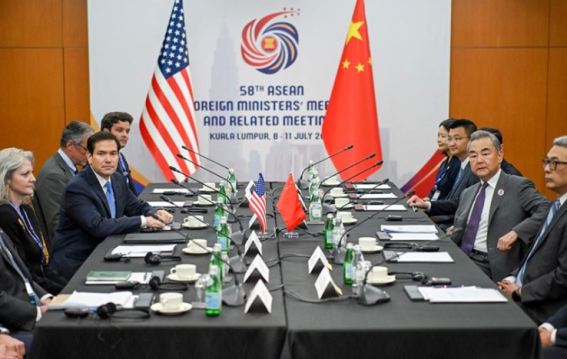Marco Rubio, Wang Yi Hold 