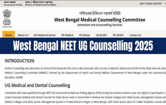 West Bengal Halts NEET UG Counselling