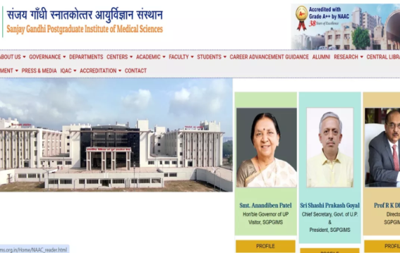 Vacancies Announced at SGPGIMS, Including Professors