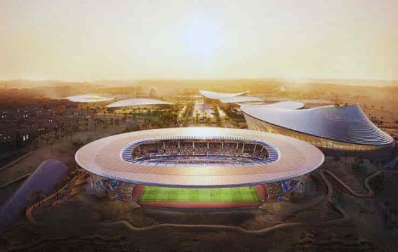 Sky Stadium in Saudi Arabia Architectural