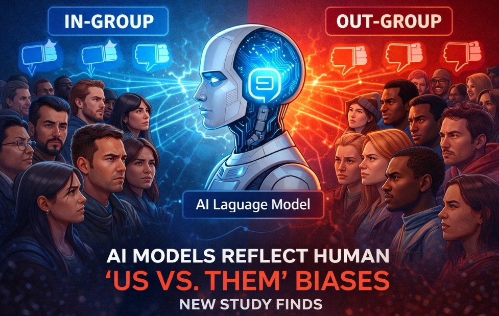 AI Models Mirror Human ‘Us vs. Them’ Biases, New Study Finds