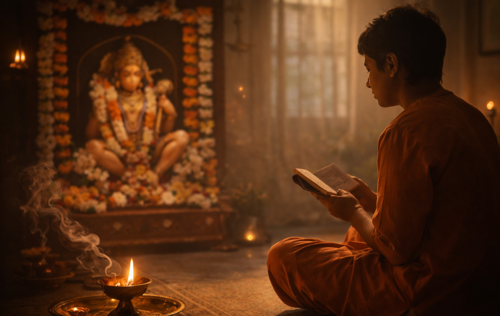 Daily Hanuman Chalisa Chanting Builds Inner Peace