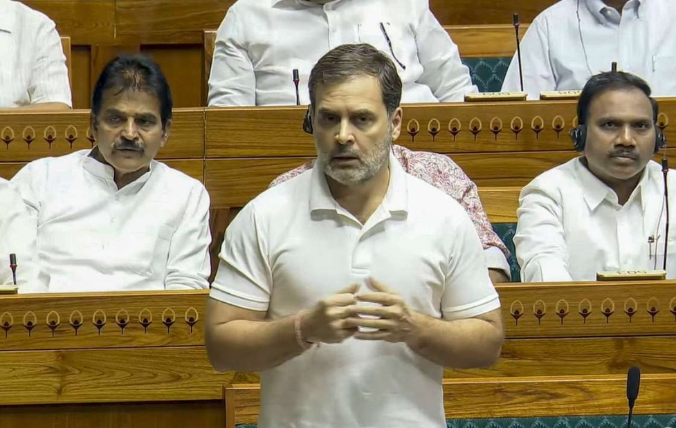 Rahul Gandhi Speech Sparks Tension Inside Parliament