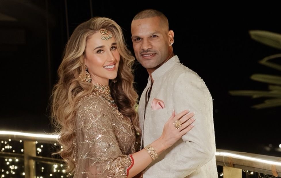 Shikhar Dhawan Shares Joyful Sangeet Night Pictures With Fiancee