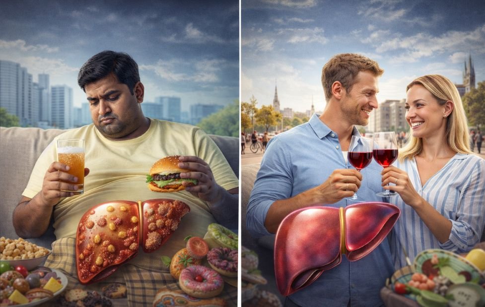 Radiologist Reveals Why Europeans Who Drink Alcohol May Have Healthier Livers Than Indian Teetotallers