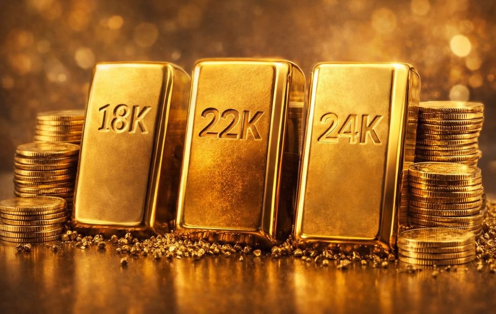 Gold prices today 18K 22K 24K rates