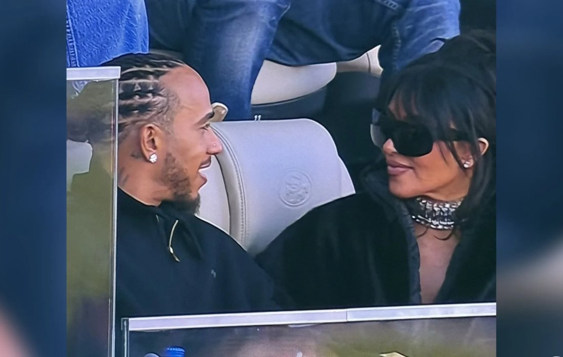 Kim Kardashian and Lewis Hamilton Seemingly Make Romance Official at Super Bowl LX