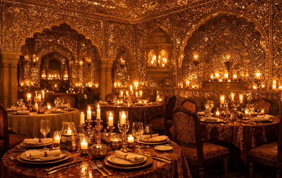 Inside Mohan Mahal: Jaipur’s Candlelit Mirror Palace
