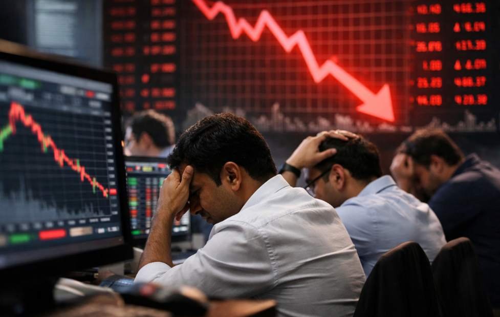 Market Turmoil: Sensex Crashes as Trade War Fears Grip Investors