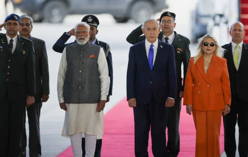 Modi Begins Israel Visit Amid Strategic Talks