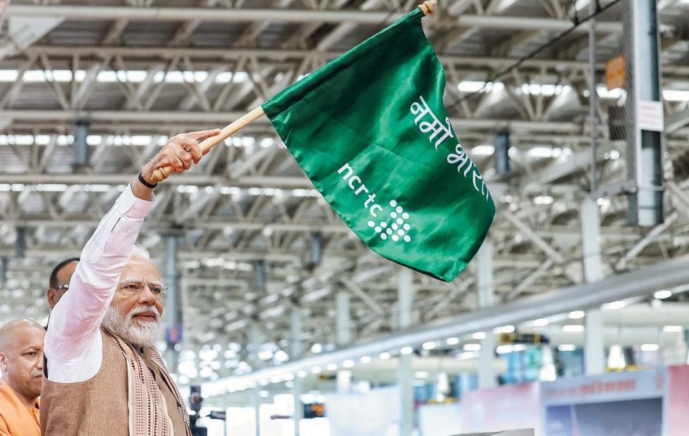 Modi Flags Off Meerut Metro And Namo Bharat
