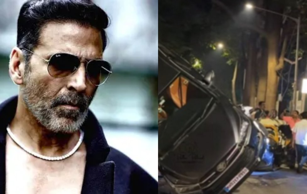 Mumbai Alarm: Akshay Kumar’s Escort Car Crash Shocks City Streets