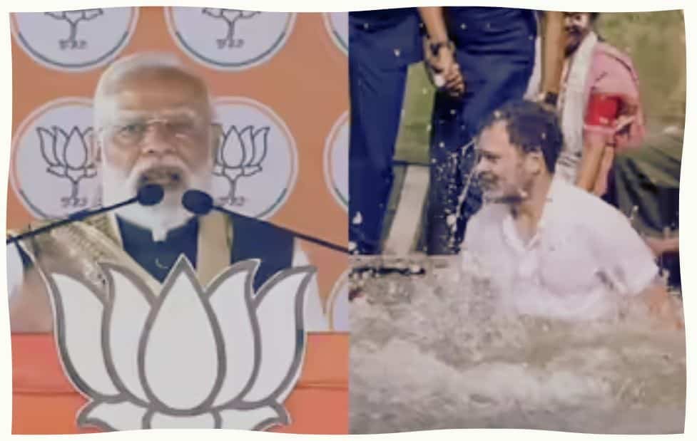 Modi Mocks Rahul Fishing Stunt, Paints RJD Legacy Dark