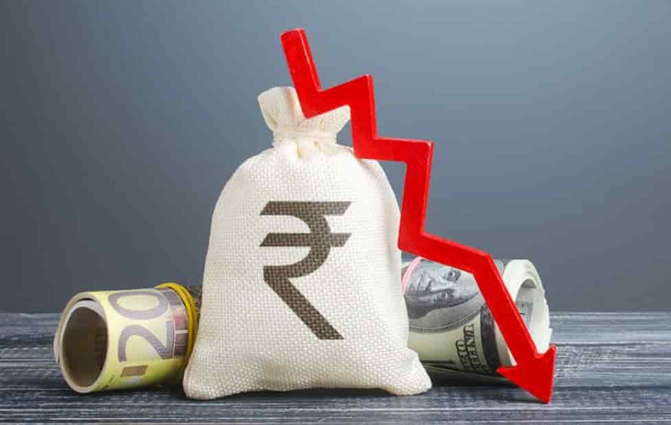 Indian Rupee Slips Further to Record Low Against Dollar