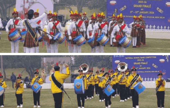 National School Band Competition Grand Finale Held in New Delhi