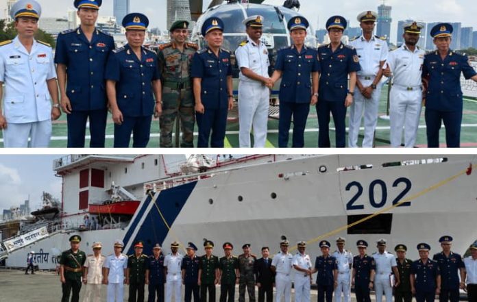 Indian Coast Guard Ship Arrives in Vietnam on Overseas Deployment