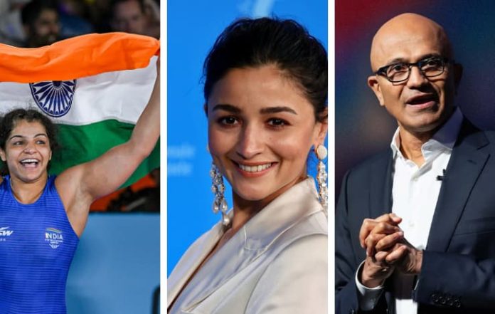 TIME's 100 Most Influential: Alia Bhatt, Sakshi Malik, Satya Nadella..!